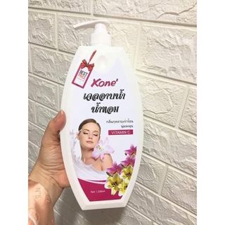 chai sữa tắm body toàn thân kone 1200ml