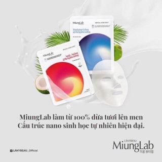 hop 1 miếng Mặt Nạ Miung Lab Dưỡng Da Cao Cấp Giúp Da Trắng Hồng Căng Bóng Chính Hãng giá sỉ