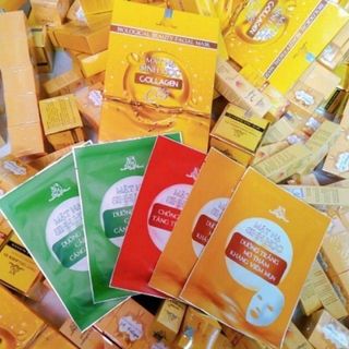 hộp Mặt Nạ Sinh Học Collagen X3 chính hãng 5 miếng