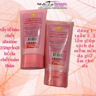 tiep tẩy da chết body abutin 250gr sạch da giúp mềm mịn da