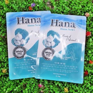 tăm trắng toàn thân gói ha.na white body (màu xanh)