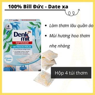 Túi Thơm Để Tủ Quần Áo Denkmit Duftkissen, 4 Túi