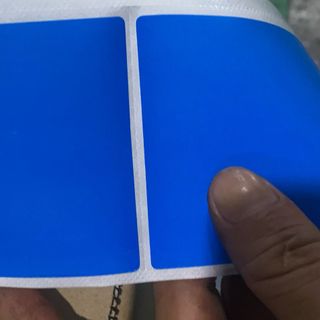 Decal bế trắng , nhuộm nền