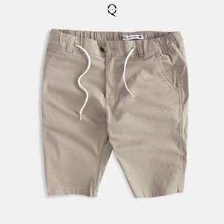 Quần short kaki lưng thun dây kéo màu trơn sang trọng, thoải mái dễ chịu Sỉ Chỉ Từ 1 Ri