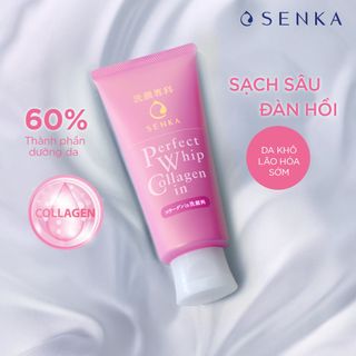 Sữa rửa mặt Senka Perfect Whip màu hồng giá sỉ