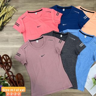 Đồ Thể Thao Áo Thun Nữ Logo Thể Thao Siêu Đẹp Giá Sỉ, Hot Đẹp