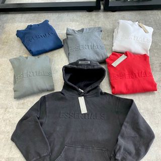 Áo Hoodie ESSENTIALS dập nổi