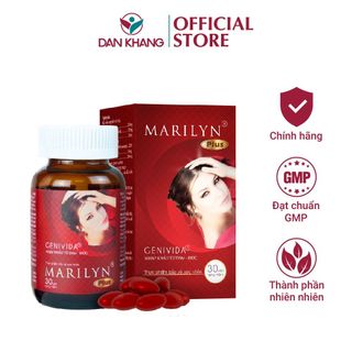VIÊN UỐNG BỔ SUNG NỘI TIẾT TỐ NỮ MARILYN - DÂN KHANG - HỘP 30 VIÊN