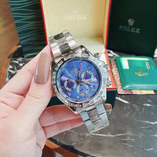 ĐỒNG HỒ ROLLEX ĐÁ MÀU NAM NEW