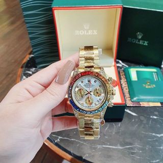 ĐỒNG HỒ ROLLEX ĐÁ MÀU NAM NEW