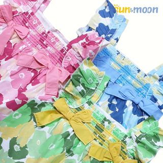 Bộ Smock đô + quần ngắn Sun & Moon giá sỉ