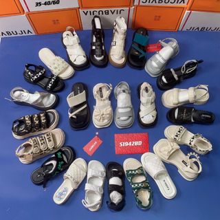 Dép sandal nữ đế bánh mỳ cao sỉ giá rẻ