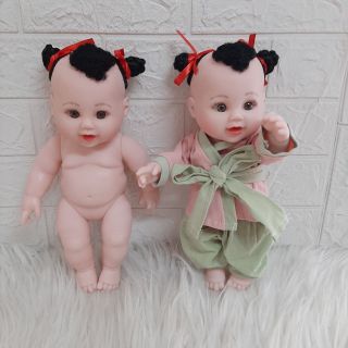 Búp Bê Cậu Bé Natra Tái Sinh Nhựa Mềm Cao Cấp 30 cm - Silicone Reborn Baby 12 icnh Nathaniel Doll