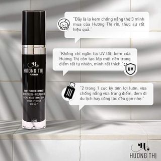 KEM CHỐNG NẮNG VÀ LÓT TRANG ĐIỂM SPF50 30ML - HƯƠNG THỊ