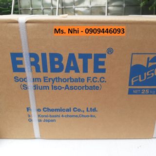 Chất bảo quản, chống oxi hóa – Sodium Erythorbate (Erybate) E316 giá sỉ