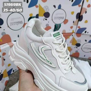 Giày thể thao nữ độn đế chất đẹp sỉ giá rẻ