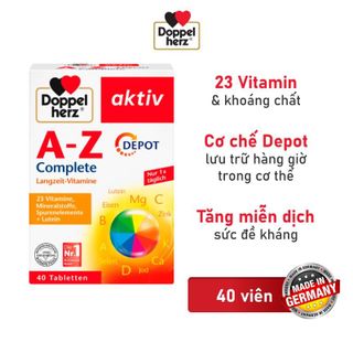 Viên uống tổng hợp A-Z Complete Depot của Doppelherz👉