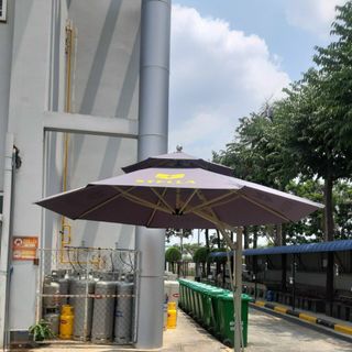 ( Giá rẻ) Áo dù lệch tâm tròn, đường kính 3m5.