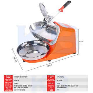 Máy bào đá 2 lưỡi