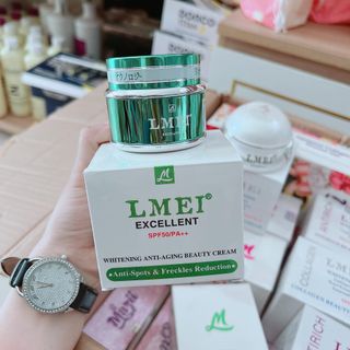 LMEI WHITENING ANTI-AGING BEAUTY CREAM- XANH TRÒN