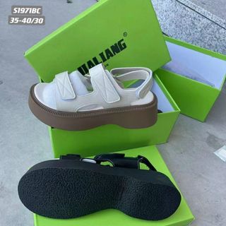 Sandal nữ quai dán đế bánh mỳ chất đẹp