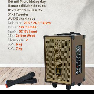 Loa kéo BASS 2 tấc Best Sound BD-9080