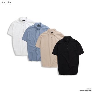 ÁO SƠ MI TAY NGẮN AKUBA 02B0290