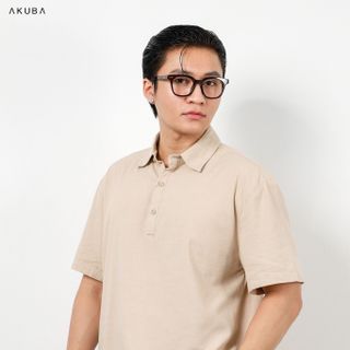 ÁO SƠ MI TAY NGẮN AKUBA 02B0290