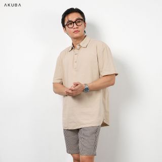 ÁO SƠ MI TAY NGẮN AKUBA 02B0290