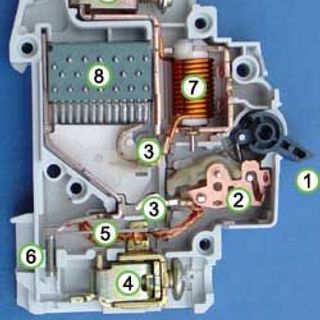 Cầu chì (Aptomat) CB CHINT 2p NXB-63 6kA C50 C63
