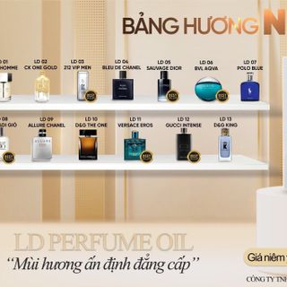 Tinh Dầu Nước Hoa Pháp Chính Hãng Ld Perfume Oil giá sỉ