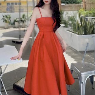 ĐẦM XÒE CAM 2 DÂY - DT1651