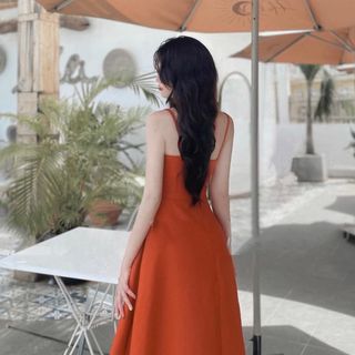 ĐẦM XÒE CAM 2 DÂY - DT1651