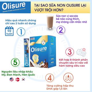 Olisure - Sữa non trí não chính hãng