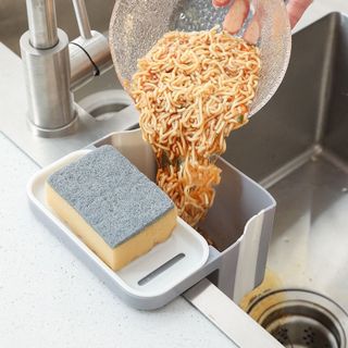 Giỏ đựng thực phẩm, lọc cặn bồn rửa bát gấp gọn