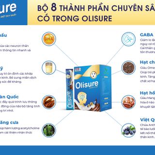 Olisure - Sữa non trí não chính hãng
