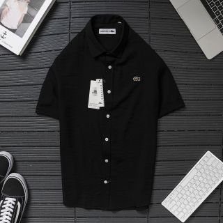 Áo sơ mi nam, sơ mi ngắn tay chất vải oxford xử lý , form lên chuẩn size từ 50kg-90kg