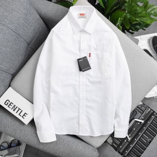 Áo sơ mi nam, sơ mi tay dài chất vải oxford xử lý , form lên chuẩn size từ 50kg-90kg