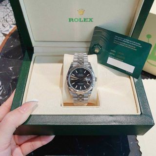 ĐỒNG HỒ RROLEX DATEJUST BLACK SIÊU CẤP