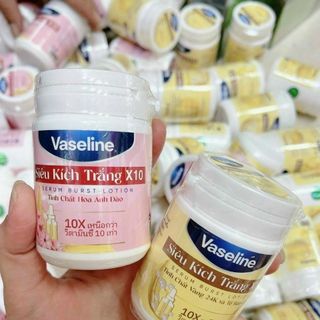 Kích trắng Vaseline 10x 250g