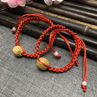 Vòng tay đỏ dây rút free size mẫu vòng tay đẹp