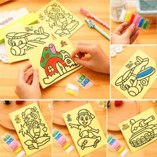 Tranh cát đủ size a4_a7