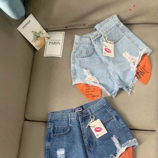 Quần short jean phối túi hot