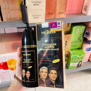 Gội đen kèm lược Yocaoten chai 200ml