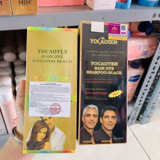 Gội đen kèm lược Yocaoten chai 200ml