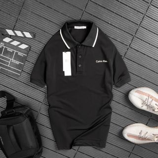 Quần áo nam, áo thun có cổ nam chất vải cá sấu cotton 4c xịn size từ 55kg - 85kg