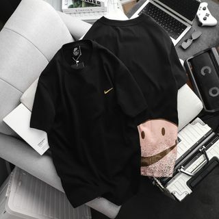 Quần áo nam, Áo thun cotton nam chất vải cotton 2c cao cấp, mình vải dày vừa phải, mịn, chất lượng cao, ko bai nhão chảy xệ size từ 55kg - 85kg