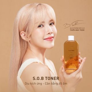 Nước cân bằng dưỡng da, giảm mụn S.O.B Tea Tree Toner