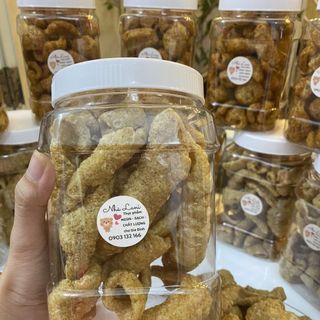 Da heo chiên giòn muối tỏi/muối truyền thống