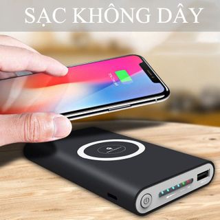 Pin dự phòng sạc không dây QI 10000mah giá sỉ - giá bán buôn.